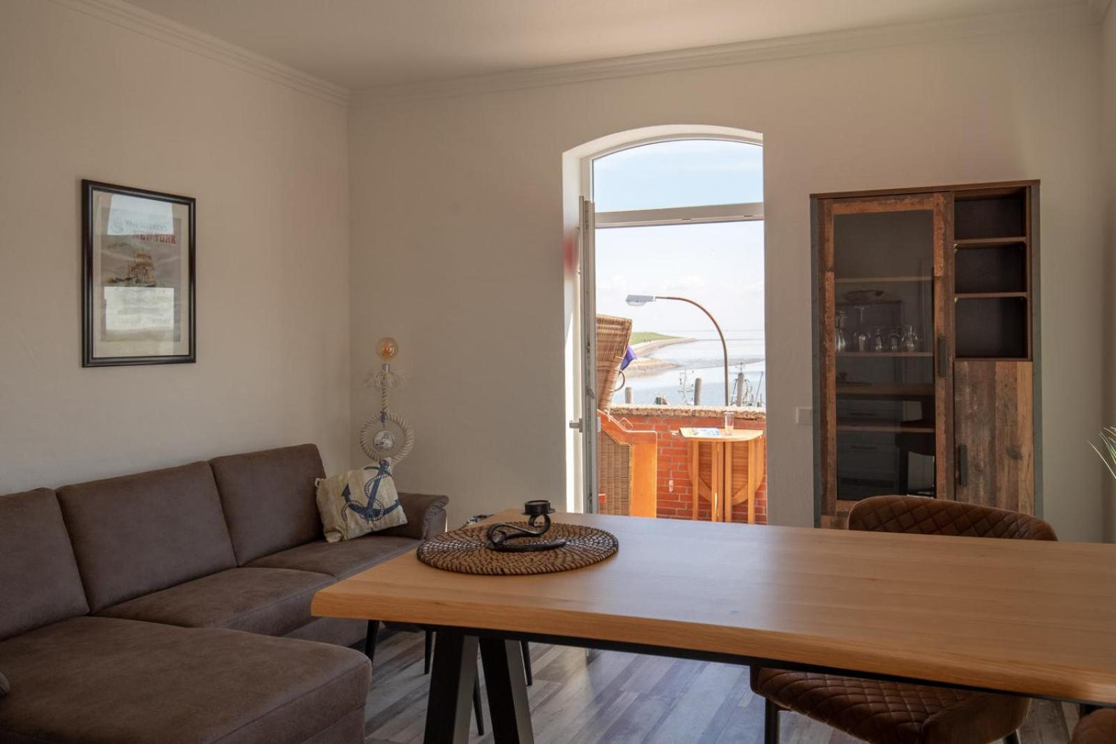 Apartamento Ankerplatz Ueber Dem Hafen-Pub Pellworm Exterior foto